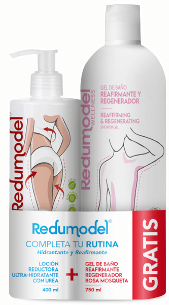 Redumodel Loción Reductora Urea 400 ml + Gel Rosa Mosqueta 750 ml