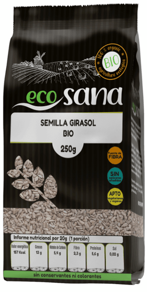 Ecosana Semilla De Girasol Bio 250 G - Imagen 2