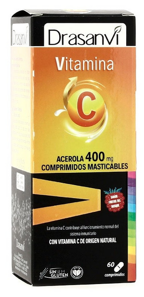 Drasanvi Vitamina C 400Mg Masticables 60 Comprimidos