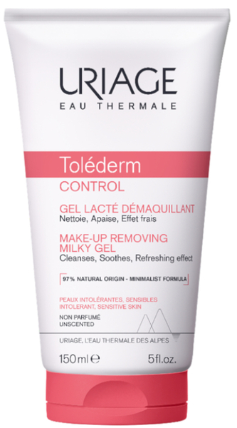 Uriage Toléderm Gel-Leche Desmaquillante 150ml