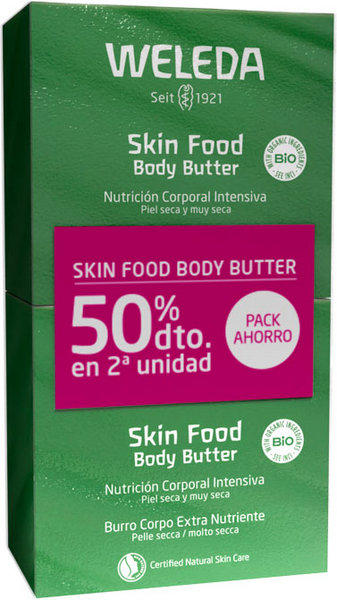 Weleda Skin Food Manteca Corporal 2x150 ml  (2ª ud 50% Dto)