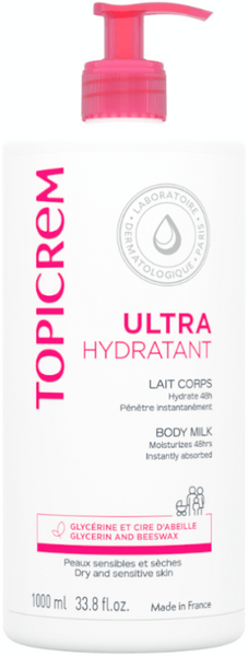 Topicrem Leche Corporal Ultra-Hidratante 1000ml