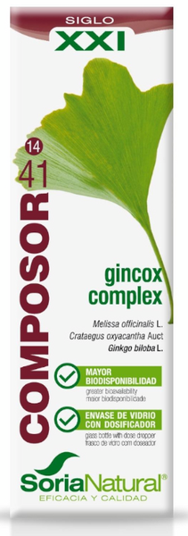 Soria Natural Composor 41 Gincox 50ml