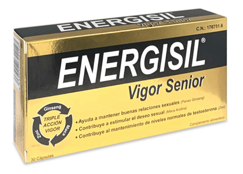 Energisil Vigor Senior Rapid 30 Capsulas 30 Ct - Imagen 3