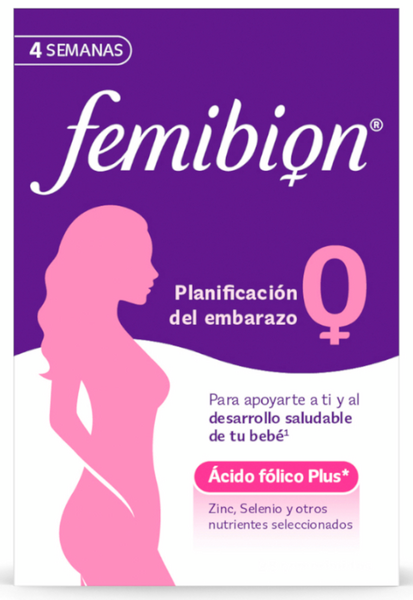 Femibion 0 Planificación Embarazo Ácido Fólico Plus 28 Comprimidos