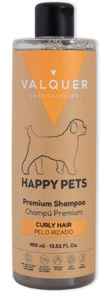 Valquer Laboratorios Champú Premium Mascotas Pelo Rizado 400 ml