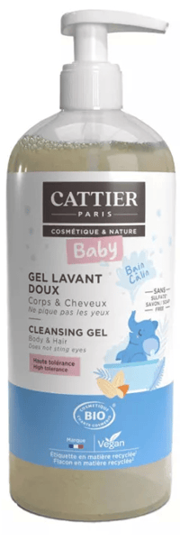Cattier Agua Limpiadora Micelar Bebé Cara y Cuerpo 500ml