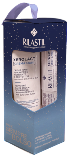 Rilastil Xerolact Crema De Manos 30 Ml + Stick Labial