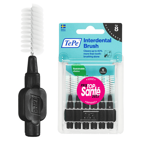 Brossettes Interdentaires Originales Noir 1.5 mm 6 brossettes 2