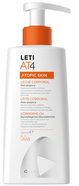 LetiAT4 Leche Corporal Piel Atópica 250ml