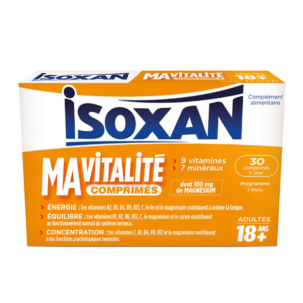 Ma vitalité des 18 ans - 30 comprimés 2