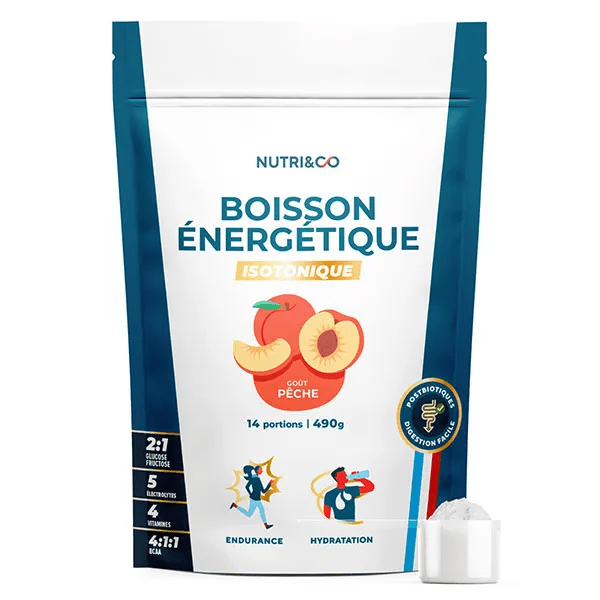 Nutri&Co Boisson énergétique isotonique 490g