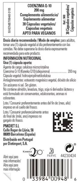 Thumbnail 1 de Solgar Coenzima Q-10 200 mg 🌿 30 Cápsulas Vegetales