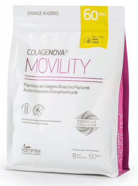 Vaminter Colagenova Movility Colágeno + Hialurónico Limón 790 gr