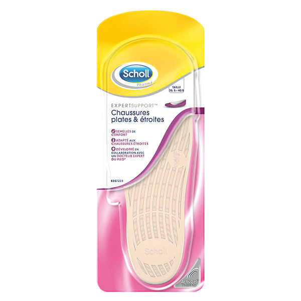 Scholl Expert Support Semelles Chaussures Plates Taille 35,5 à 40,5 4