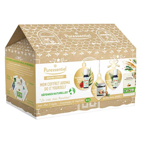 Coffret Aroma Do It Yourself Défenses Naturelles + Livre Offert