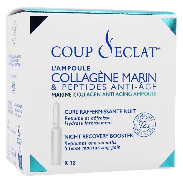 Coup d'Eclat Concentré Energétique Anti-Age au Collagène Marin 12 ampoules 6