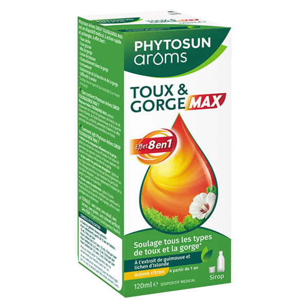 Sirop Toux Et Gorge Max Effet 8en1 120ml 4