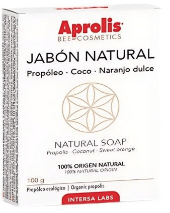 Aprolis Jabón Natural Propóleo, Coco y Naranjo Dulce 100 gr