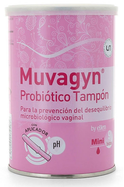 Muvagyn Probiótico Tampón Mini 9 Uds.