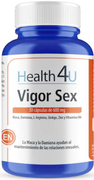 H4U Vigor Sex  600 Mg 30 Cápsulas