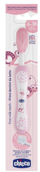 Chicco Cepillo Dental 6m+ Color Rosa