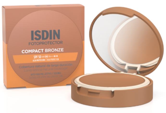 Isdin Fotoprotector Maquillaje Compact Bronce SPF50 10gr