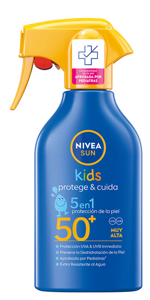 Nivea Sun Protege & Juega Spray Solar Niños Hidratante SPF50+ 270ml