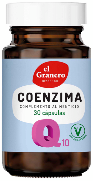 El Granero Integral Coenzima Q10 Plus 560mg 30 Cápsulas