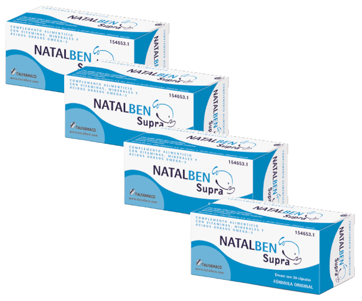 Natalben Supra 4x30 Cápsulas