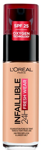 L'Oréal Paris Infalible 24H Fresh Wear 125 Natural Rose 30 Ml