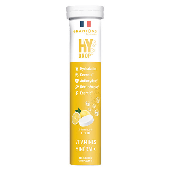 GRANIONS HYDROP Electrolytes - Vitamine C, Magnesium, Minéraux - Citron 4