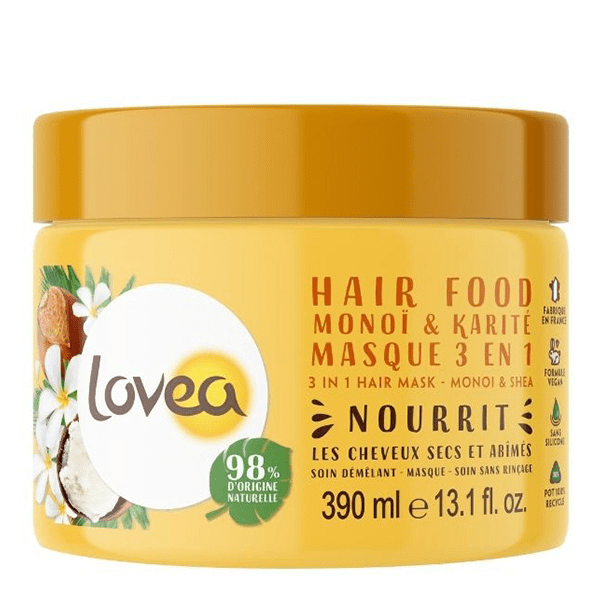 Monoï & Karité Hair Food Masque 3 en 1 390ml 2