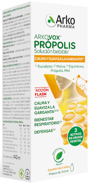Arkopharma Malva Arkovox Jarabe De Própolis 140 Ml - Imagen 2