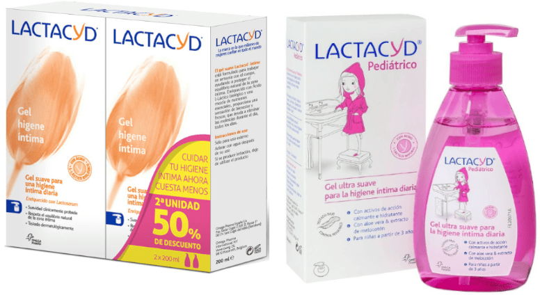 Lactacyd Íntimo Gel 2x200 ml + Gel Higiene Íntima Pediátrico 200 ml
