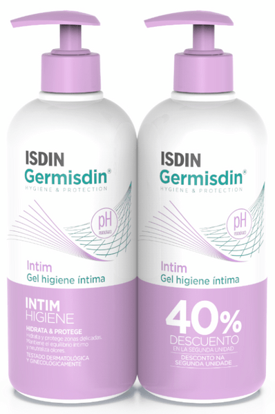 Isdin Germisdin Gel De Higiene Íntima 2X500 Ml