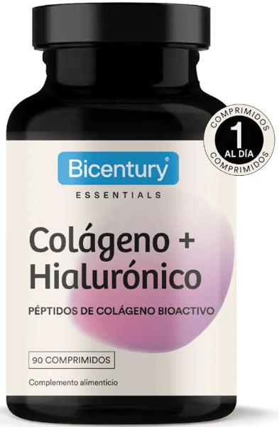 Bicentury Colágeno + Ácido Hialurónico 90 Comprimidos