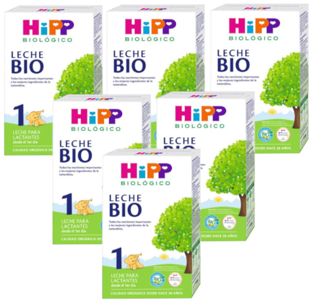Hipp Leche Biológica 1 Inicio 6x300 gr