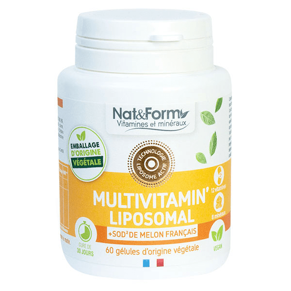 Vitamines & Minéraux Multivitamin' Liposomal 60 gélules végétales 3