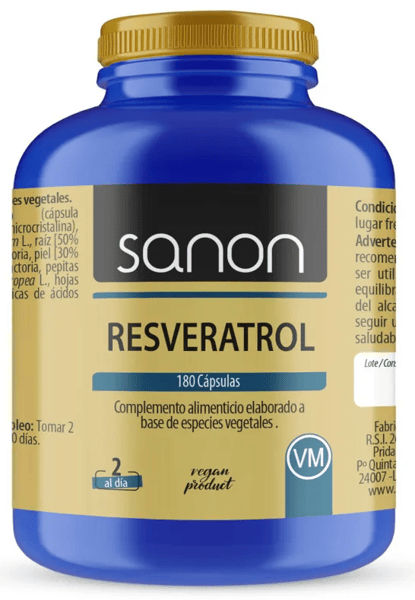 Sanon Resveratrol 180 Cápsulas