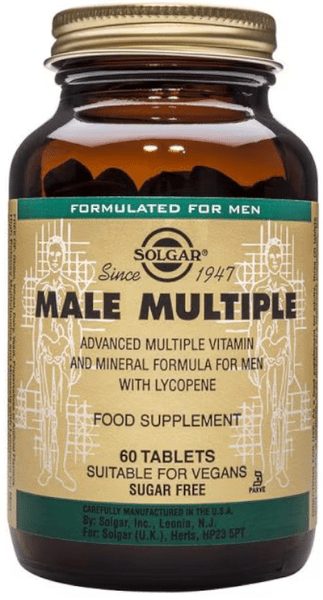 Solgar Male Multiple 60 Comprimidos