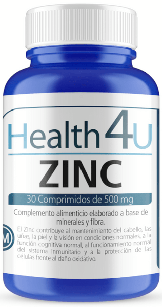 H4U Zinc 500 Mg 30 Comprimidos