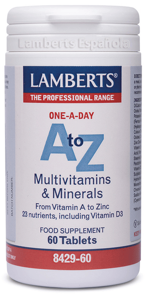 Lamberts Mujer 3 X A-Z Multivitaminas Y Minerales 60 Tabletas - Imagen 4