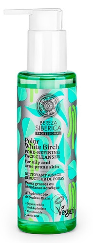 Natura Siberica Bereza Limpiador Facial Refinador De Poros 145 Ml