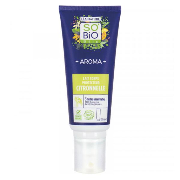 So'Bio Étic Aroma Lait Corps Protecteur Citronnelle Bio 100ml 2
