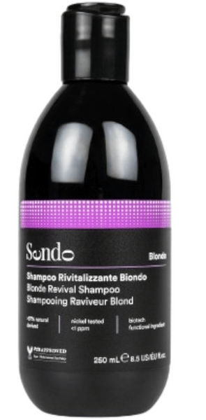 Sendo Blancos/Blanco/Amarillos Champú Recuperación Rubio 250 Ml - Imagen 3