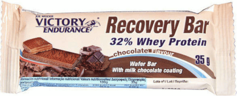 Victory Negro Endurance Recovery Bar 30% Whey Protein Chocolate 35 G