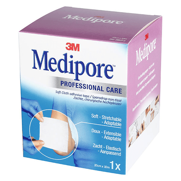 Medipore Sparadrap Non Tissé Multi-Extensible 10cm x 10m 2