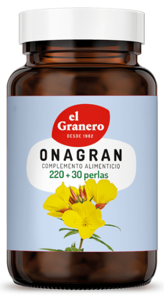 El Granero Integral Onagran Aceite De Onagra 700Mg Plus 250 Perlas