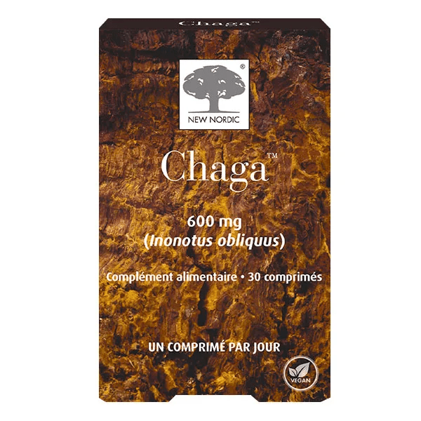 Chaga Mono Champignon antioxydant 30 comprimés 4